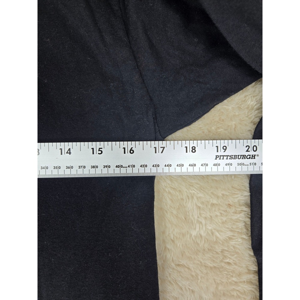 Vans Classic Fit Long Sleeve T Shirt Mens Small Graphic Wizard Moon Print Black - Picture 5 of 12